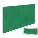 Impulse Plus Oblong 4001000 Backdrop Screen Rounded Corners Palm Green Fabric Light Grey Edges SCR10870