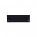 Impulse Plus Oblong 4001200 Backdrop Screen Rounded Corners Black Fabric Light Grey Edges SCR10884