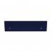 Impulse Plus Oblong 4001600 Backdrop Screen Rounded Corners Royal Blue Fabric Light Grey Edges SCR10944