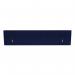 Impulse Plus Oblong 4001800 Backdrop Screen Rounded Corners Royal Blue Fabric Light Grey Edges SCR10962