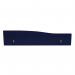 Impulse Plus Wave 4001800 Backdrop Screen Rounded Corners Royal Blue Fabric Light Grey Edges SCR10971