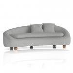 Mimi 3 Seater Curved Sofa Boucle Fabric SF000004