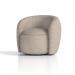 Phoebe Swivel Accent Chair Cream Boucle SF000007