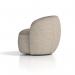 Phoebe Swivel Accent Chair Cream Boucle SF000007