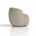 Phoebe Swivel Accent Chair Cream Boucle SF000007