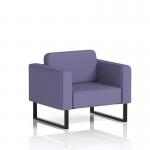 Brixworth Armchair With Black Legs In Synergy Fabric - Order SF000029