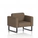 Brixworth Armchair With Black Legs In Sumi Fabric - Osaka SF000034