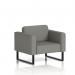 Brixworth Armchair With Black Legs In Yoredale Fabric - Hardraw SF000039