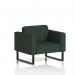 Brixworth Armchair With Black Legs In Yoredale Fabric - Ingleton SF000040