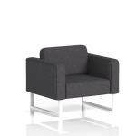 Brixworth Armchair With White Legs In X2 Fabric - Arithmetic SF000050