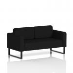 Brixworth Sofa 2 Seater With Black Legs In X2 Fabric - Diameter SF000088