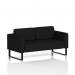 Brixworth Sofa 2 Seater With Black Legs In X2 Fabric - Diameter SF000088