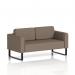 Brixworth Sofa 2 Seater With Black Legs In X2 Fabric - Theory SF000091