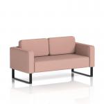 Brixworth Sofa 2 Seater With Black Legs In Yoredale Fabric - Kidstone SF000113