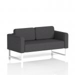 Brixworth Sofa 2 Seater With White Legs In X2 Fabric - Arithmetic SF000122