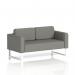 Brixworth Sofa 2 Seater With White Legs In X2 Fabric - Number SF000125