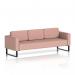 Brixworth Sofa 3 Seater With Black Legs In Yoredale Fabric - Kidstone SF000185