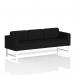 Brixworth Sofa 3 Seater With White Legs In X2 Fabric - Diameter SF000196