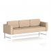 Brixworth Sofa 3 Seater With White Legs In Synergy Fabric - Affix SF000206