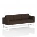 Brixworth Sofa 3 Seater With White Legs In Synergy Fabric - Wed SF000211