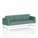 Brixworth Sofa 3 Seater With White Legs In Sumi Fabric - Handa SF000212