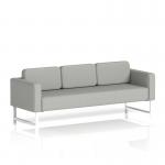 Brixworth Sofa 3 Seater With White Legs In Sumi Fabric - Tokyo SF000215