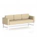 Brixworth Sofa 3 Seater With White Legs In Sumi Fabric - Zen SF000217