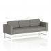 Brixworth Sofa 3 Seater With White Legs In Yoredale Fabric - Hardraw SF000219