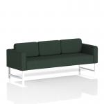 Brixworth Sofa 3 Seater With White Legs In Yoredale Fabric - Ingleton SF000220