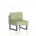 Brixworth Modular Seating Central Unit With Black Legs In Rivet Fabric - Burnish SF000224