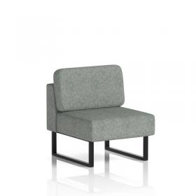 Brixworth Modular Seating Central Unit With Black Legs In Rivet Fabric - Prime SF000228