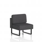 Brixworth Modular Seating Central Unit With Black Legs In X2 Fabric - Arithmetic SF000230