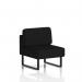 Brixworth Modular Seating Central Unit With Black Legs In X2 Fabric - Diameter SF000232