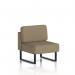 Brixworth Modular Seating Central Unit With Black Legs In Main Line Flax Fabric - Bank SF000236