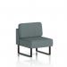 Brixworth Modular Seating Central Unit With Black Legs In Main Line Flax Fabric - Westminster SF000241