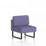 Brixworth Modular Seating Central Unit With Black Legs In Synergy Fabric - Order SF000245