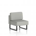 Brixworth Modular Seating Central Unit With Black Legs In Sumi Fabric - Tokyo SF000251