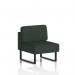 Brixworth Modular Seating Central Unit With Black Legs In Yoredale Fabric - Ingleton SF000256