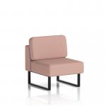 Brixworth Modular Seating Central Unit With Black Legs In Yoredale Fabric - Kidstone SF000257