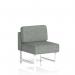 Brixworth Modular Seating Central Unit With White Legs In Rivet Fabric - Prime SF000264