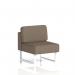 Brixworth Modular Seating Central Unit With White Legs In X2 Fabric - Theory SF000271