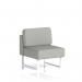 Brixworth Modular Seating Central Unit With White Legs In Sumi Fabric - Tokyo SF000287