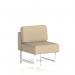 Brixworth Modular Seating Central Unit With White Legs In Yoredale Fabric - Gordale SF000290