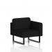 Brixworth Modular Seating Left Unit With Black Legs In X2 Fabric - Diameter SF000304