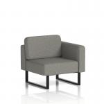 Brixworth Modular Seating Left Unit With Black Legs In X2 Fabric - Number SF000305