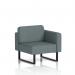 Brixworth Modular Seating Left Unit With Black Legs In Main Line Flax Fabric - Westminster SF000313