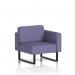 Brixworth Modular Seating Left Unit With Black Legs In Synergy Fabric - Order SF000317