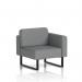 Brixworth Modular Seating Left Unit With Black Legs In Synergy Fabric - Partner SF000318