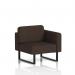 Brixworth Modular Seating Left Unit With Black Legs In Synergy Fabric - Wed SF000319