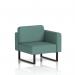 Brixworth Modular Seating Left Unit With Black Legs In Sumi Fabric - Handa SF000320